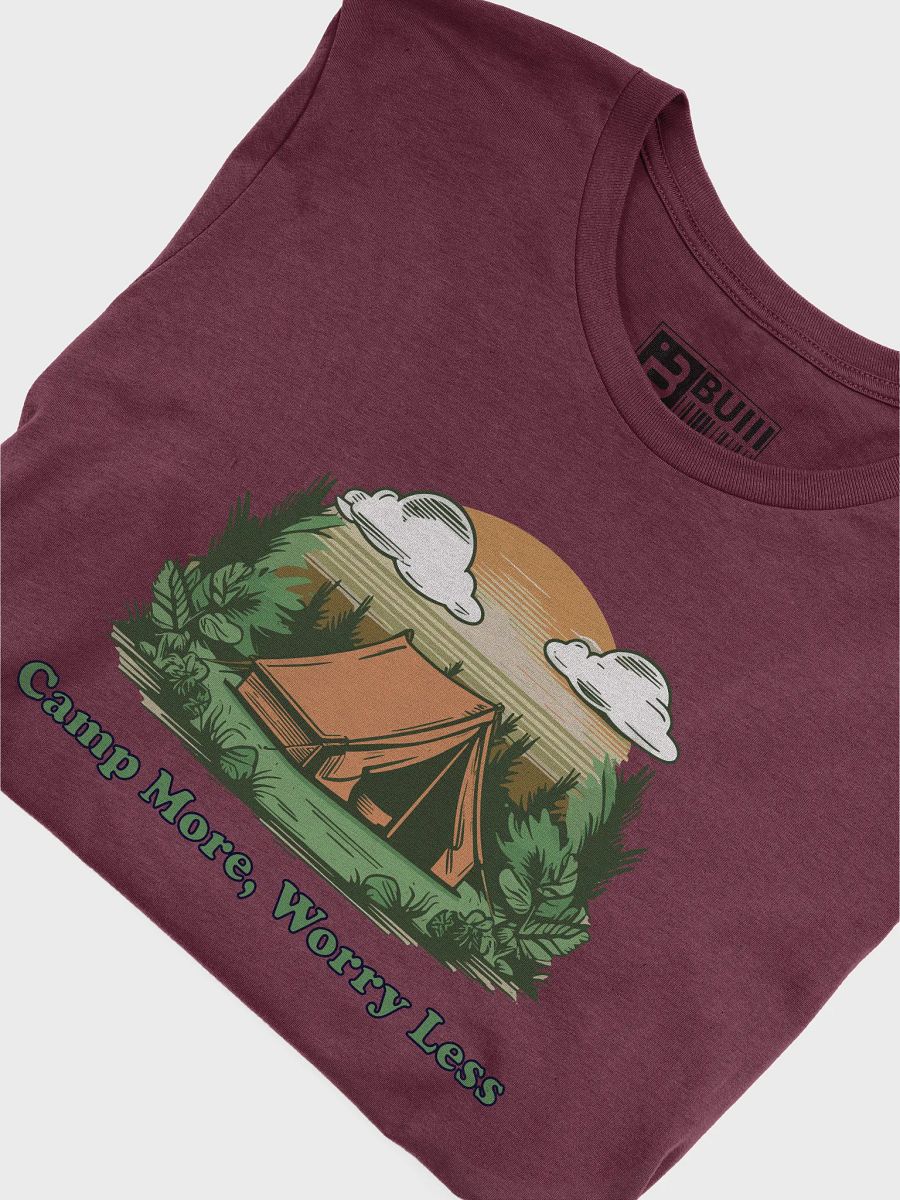 BUIII: Camp More, Worry Less T-Shirt product image (3)