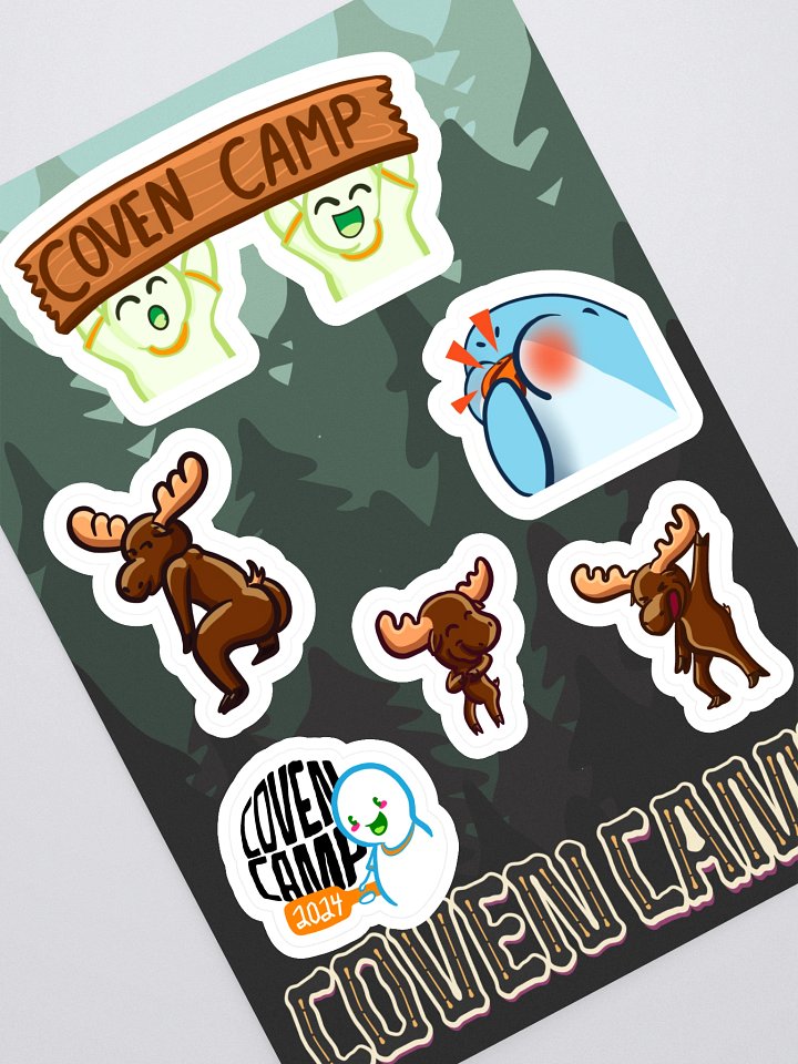 Legacy Coven Camp Sticker Sheet product image (1)