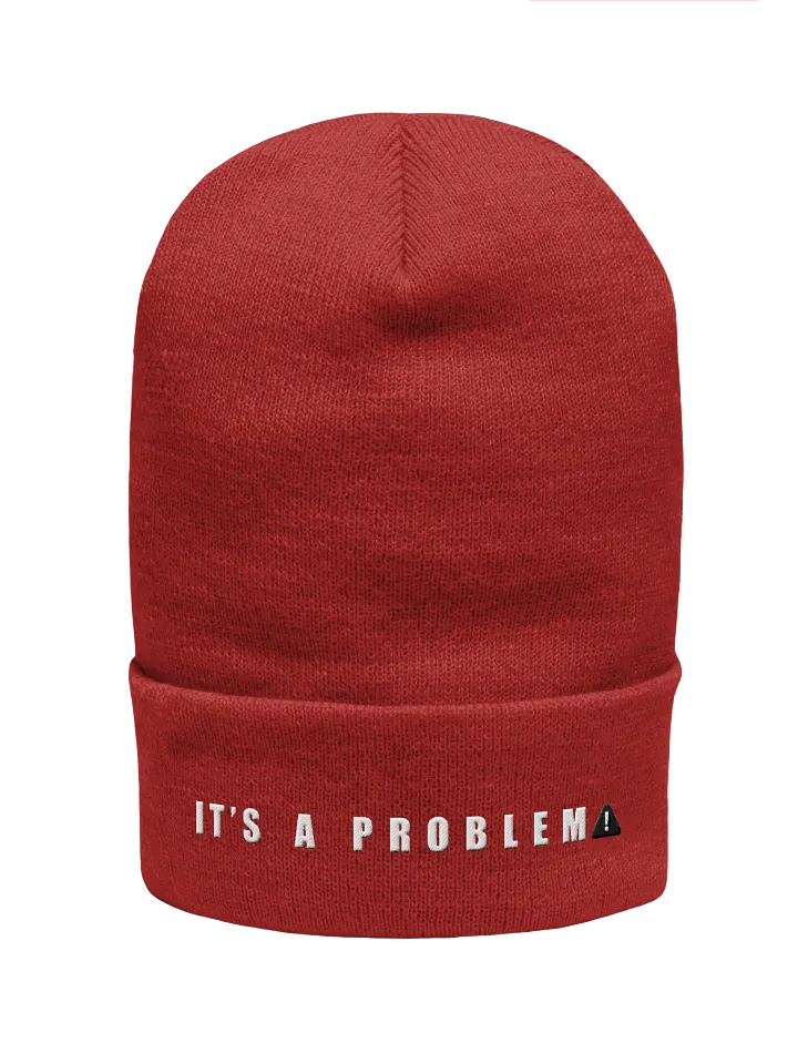 Yupoong Cuffed Beanie - IT'S A PROBLEM! product image (26)