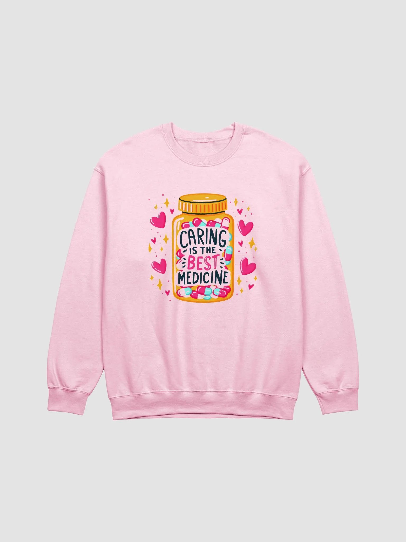 Caring is the Best Medicine Sweatshirt product image (5)