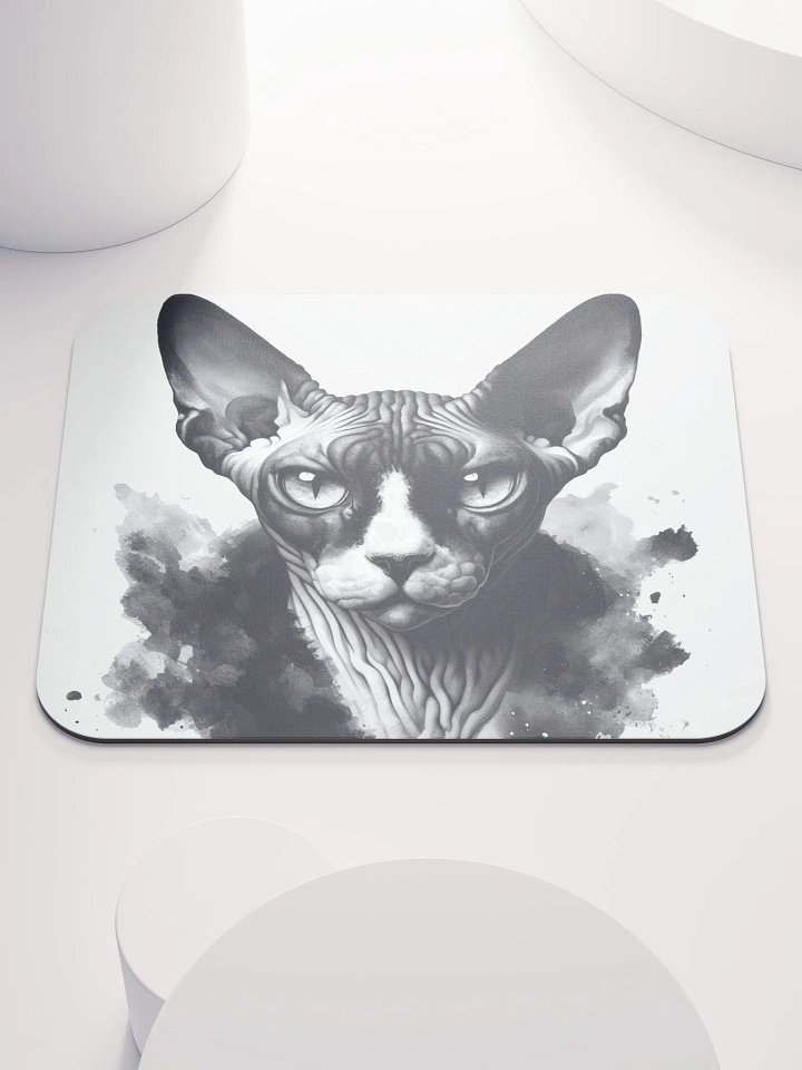 Sphynx Mouse Pad • Sphynx Art Mousepad • Sphynx Cat Mouse Pad • Sphinx Mousepad • Sphynx Painting Mouse Pad product image (1)
