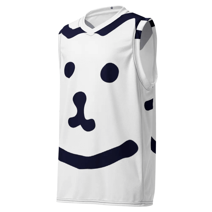 All-Over Print Recycled Unisex Basketball Jersey product image (2)