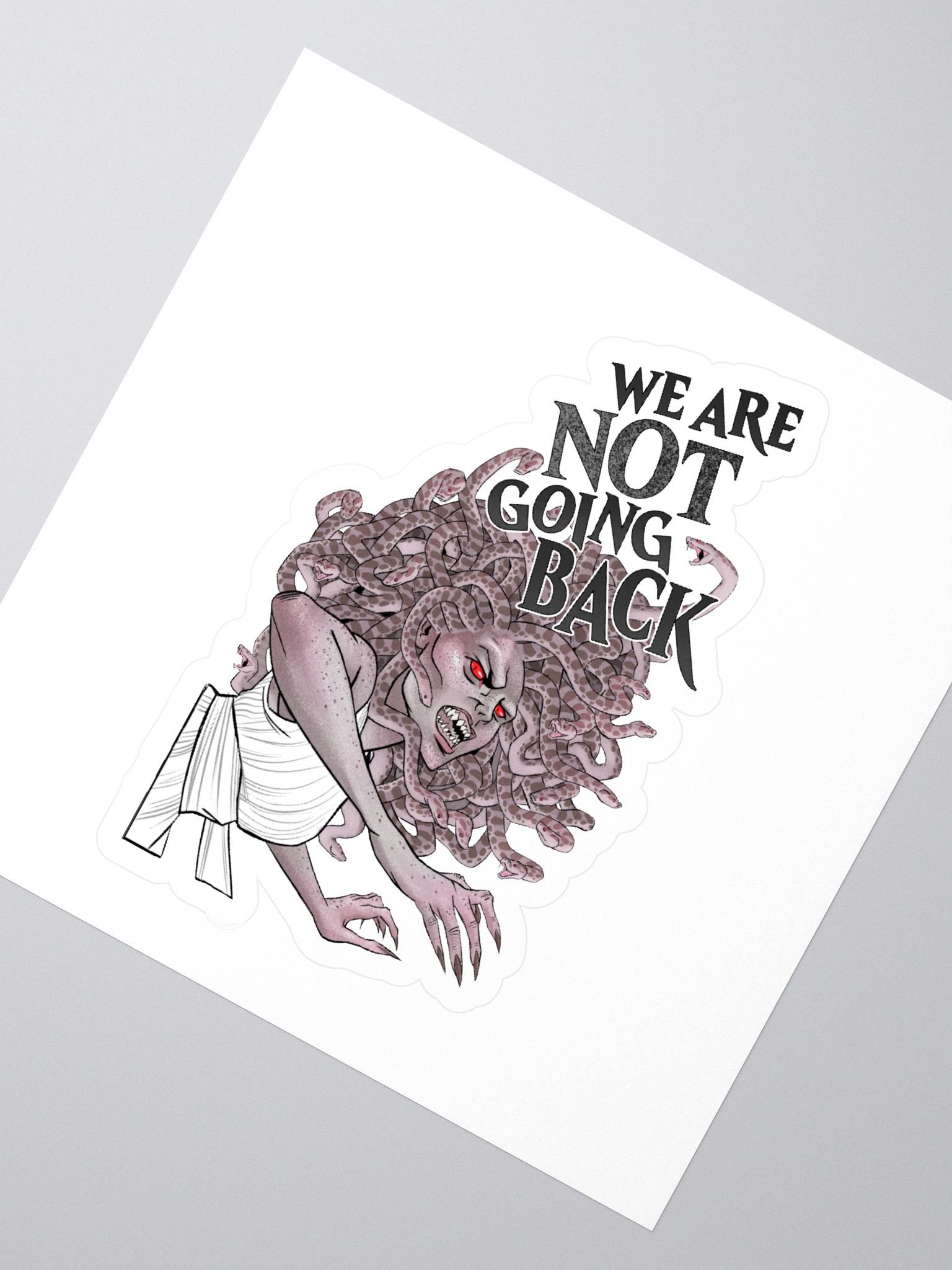 Gorgon - Not Going sticker product image (2)