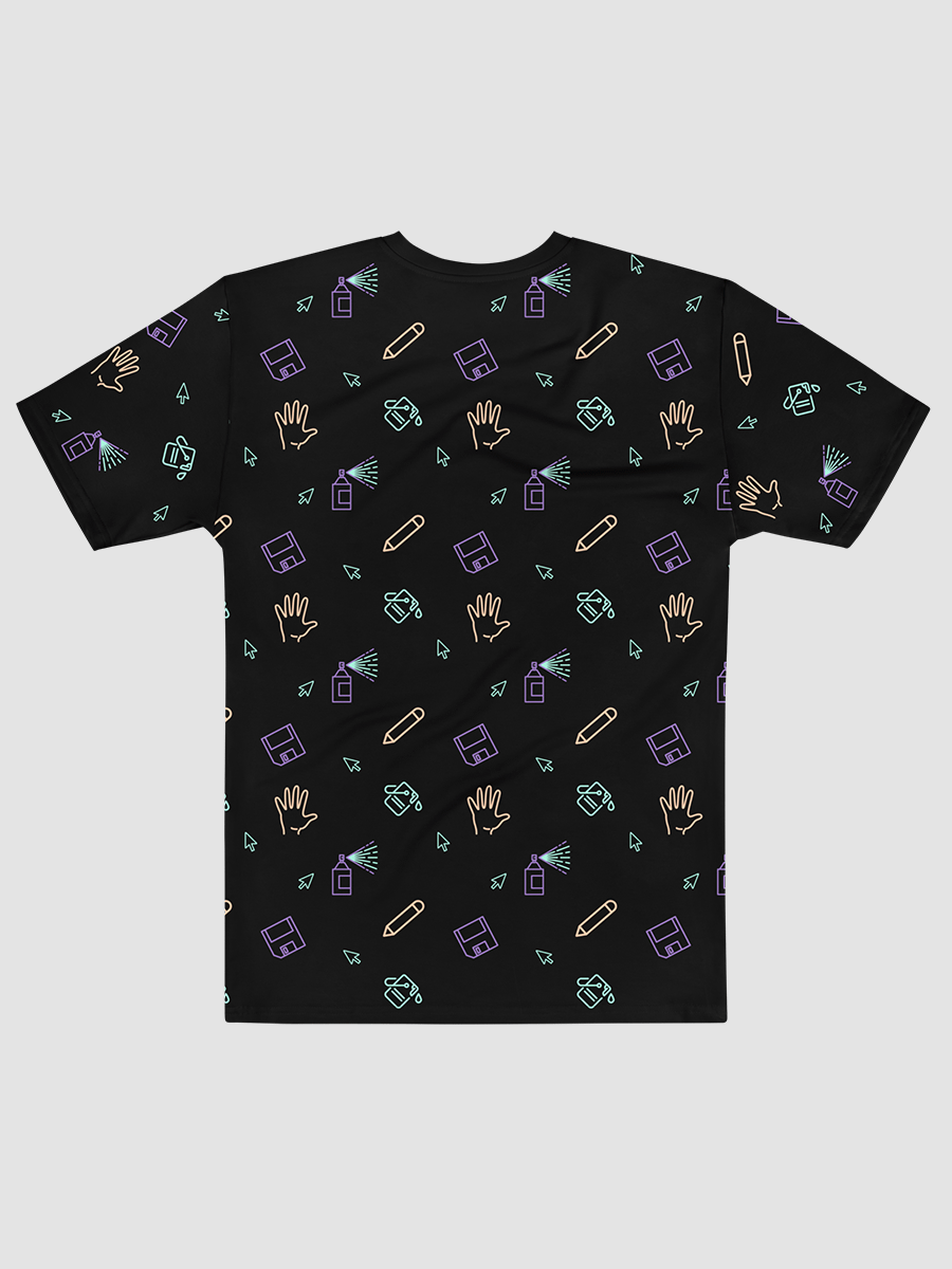 Computer Lab pattern unisex t-shirt product image (5)