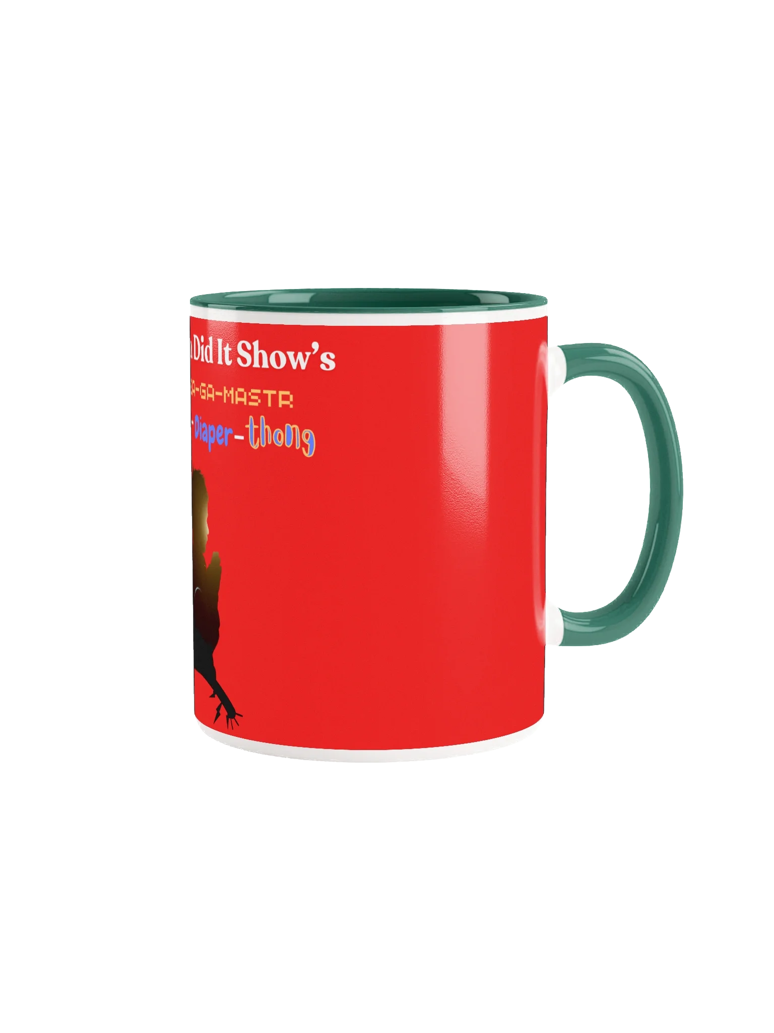 The Duncan Did It Show's Professional Streaming Gamer Master Stream-a-Diaper-Thong Memorial Coffee and Tea Mug product image (4)