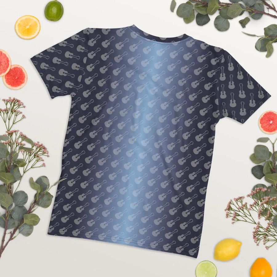 Rockosaurus Dinosaur Playing Guitar All Over Print T-shirt product image (8)
