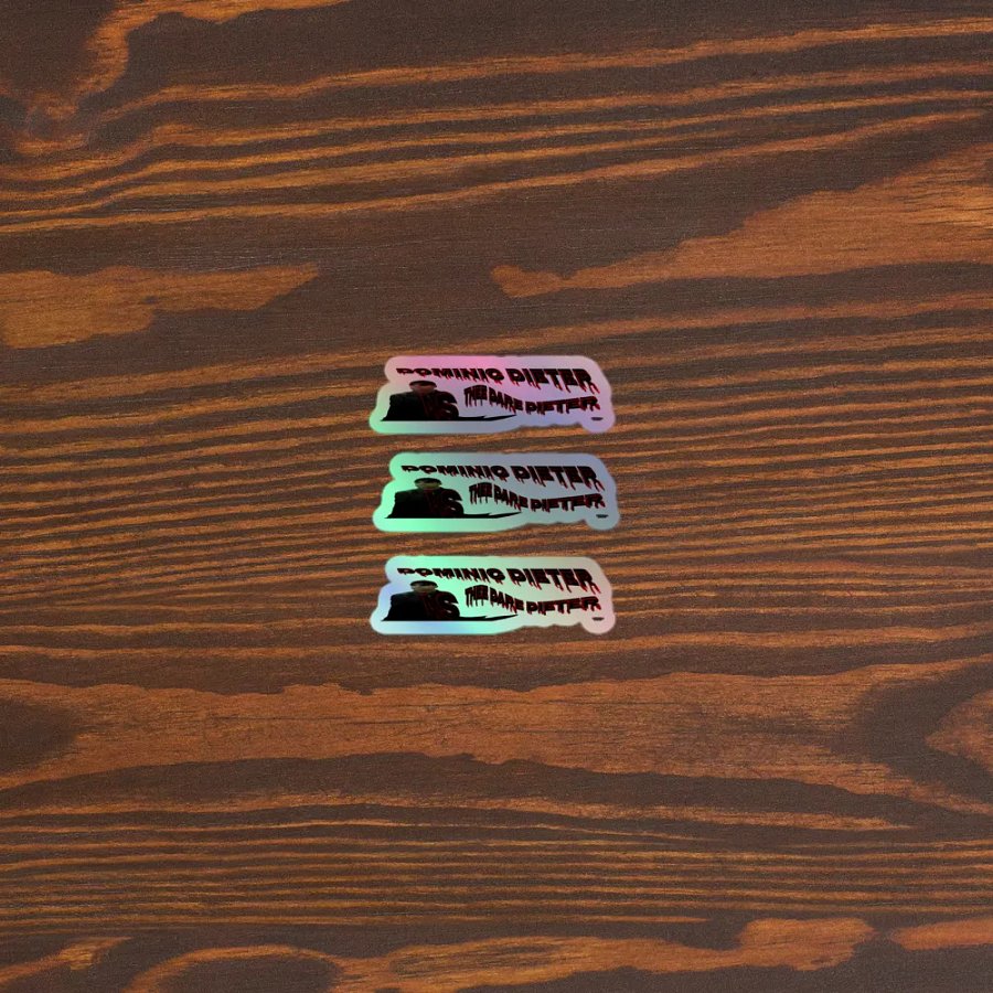 Dominic Dieter As Thee Dare Dieter 00 - Kiss-Cut Holographic Sticker Sheet product image (3)