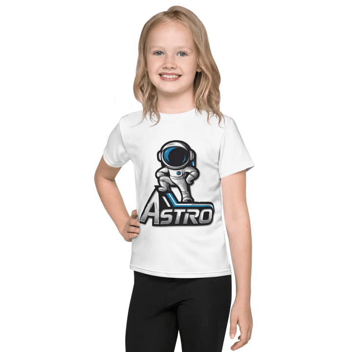 Exclusive Astro Explorer Kids Graphic Tee - White, Sizes 2T-7 product image (1)