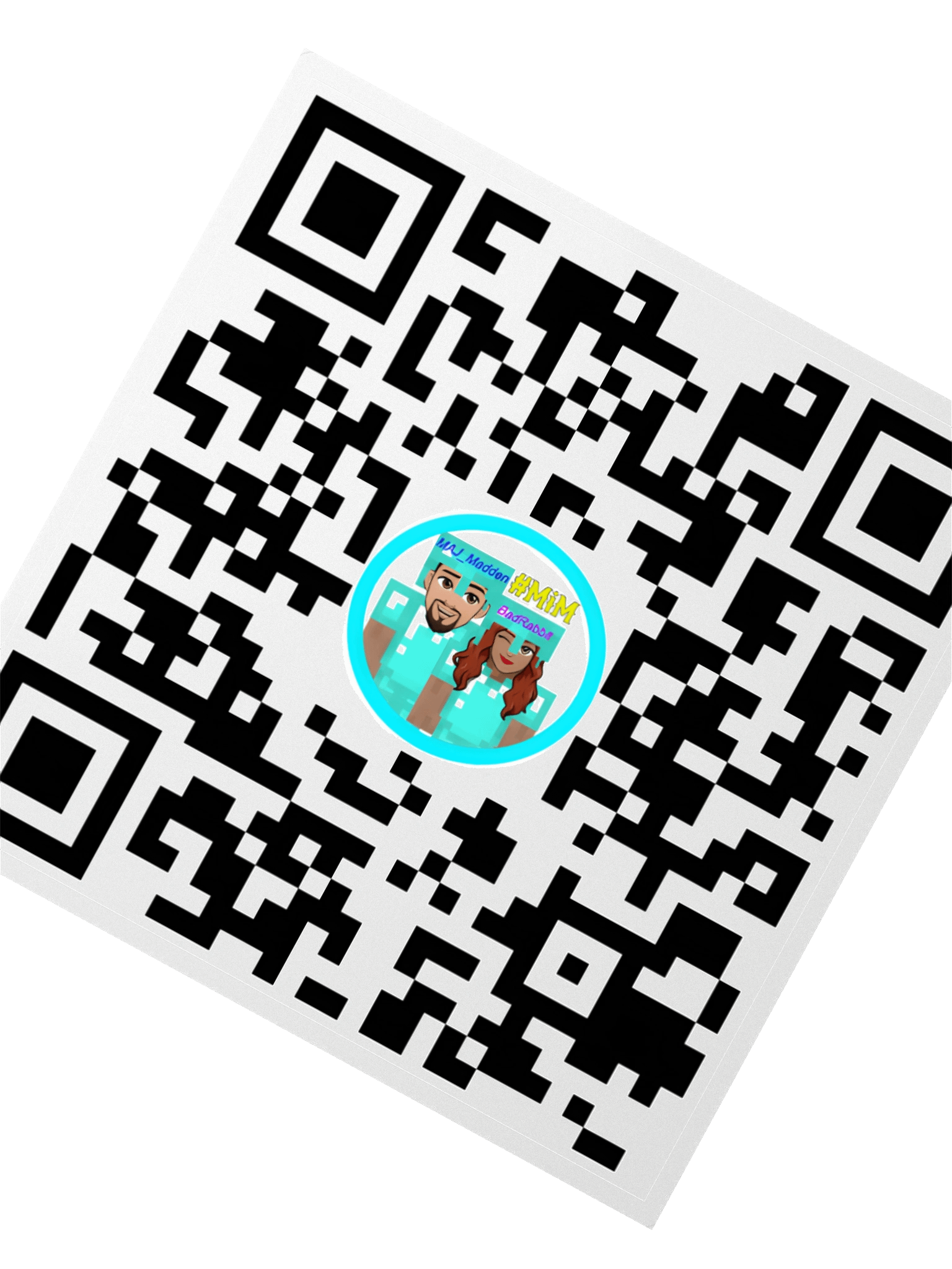#MiM QR Kiss Cut Stickers product image (2)