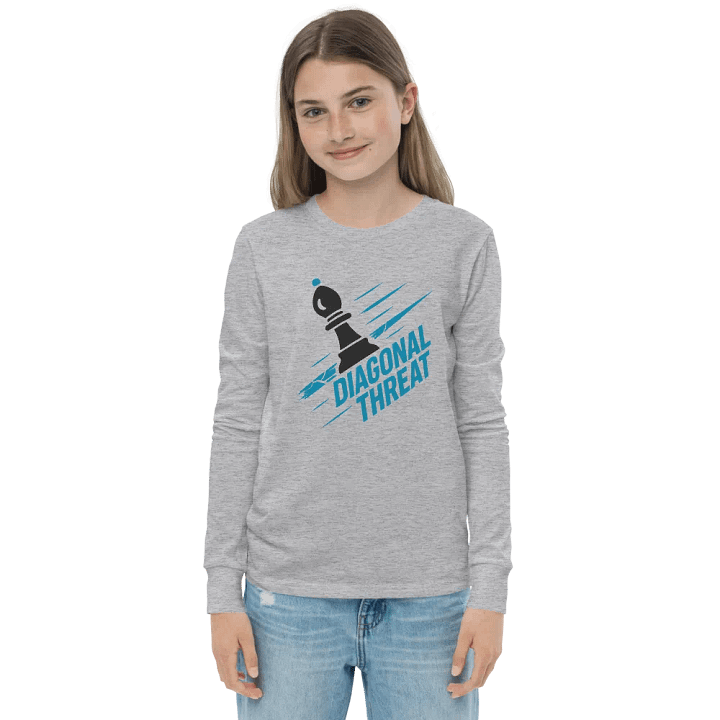Diagonal Threat - Youth Long Sleeve T-Shirt product image (1)