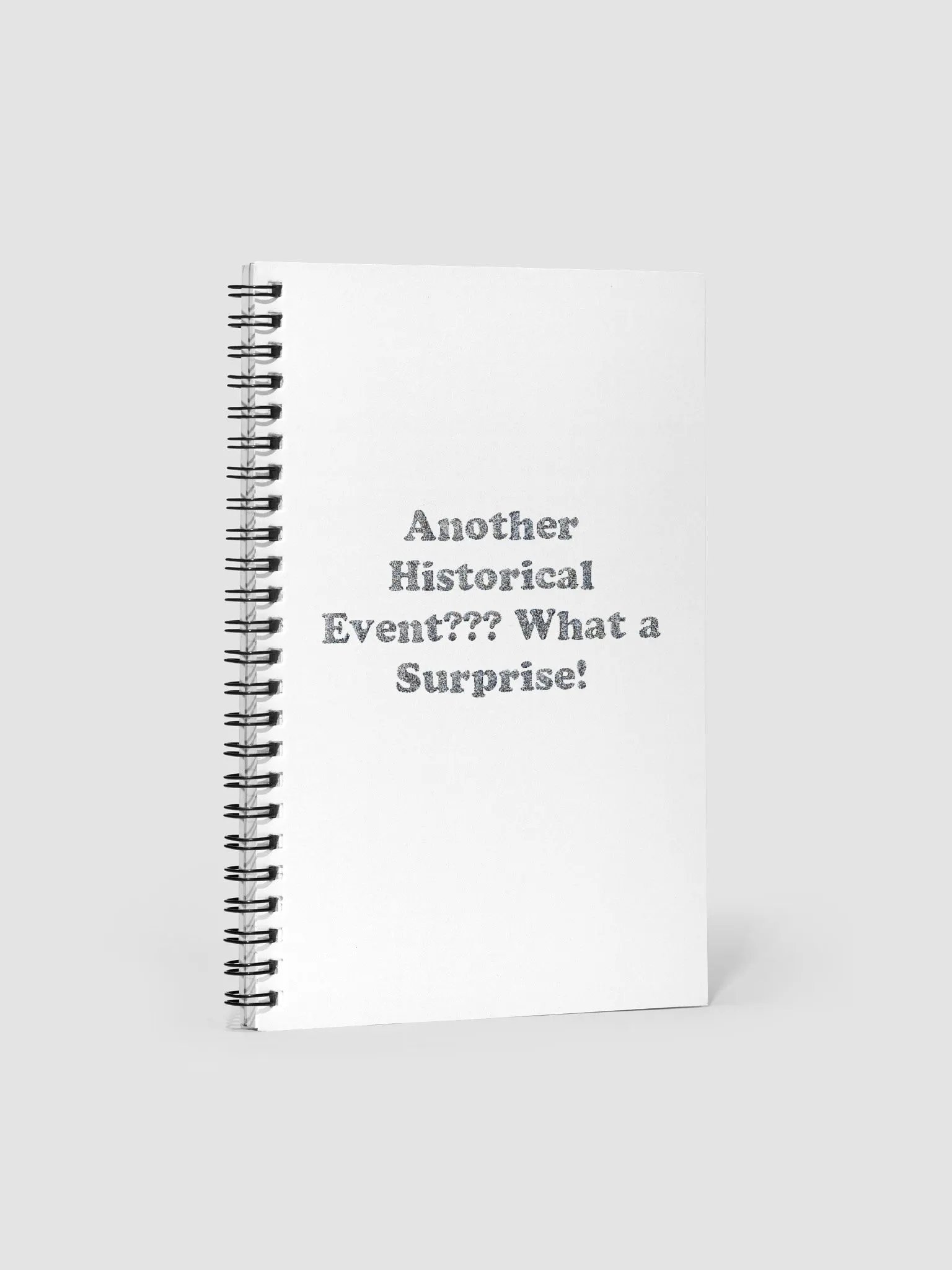 Spiral Notebook Historical Event product image (1)