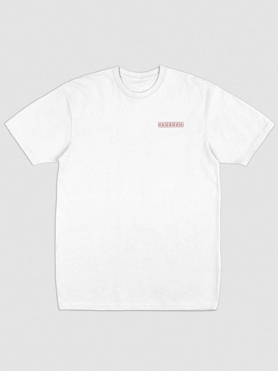 Red Tatreez Embroidered Unisex T-shirt product image (5)