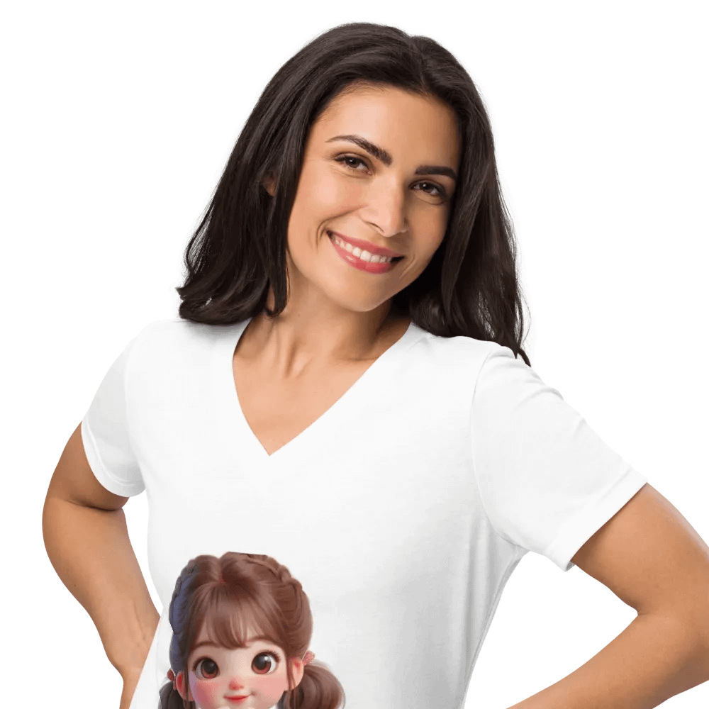 Bella+Canvas Women's Relaxed V-Neck T-Shirt product image (10)