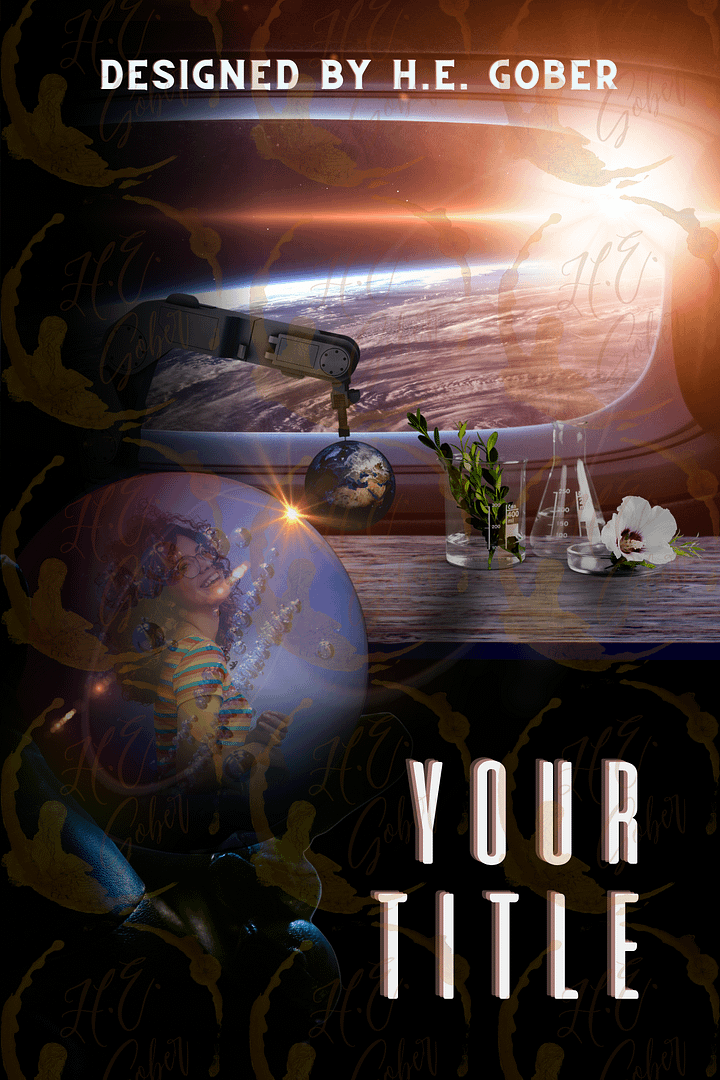 Pre-Made Sci-Fi Book Cover product image (1)
