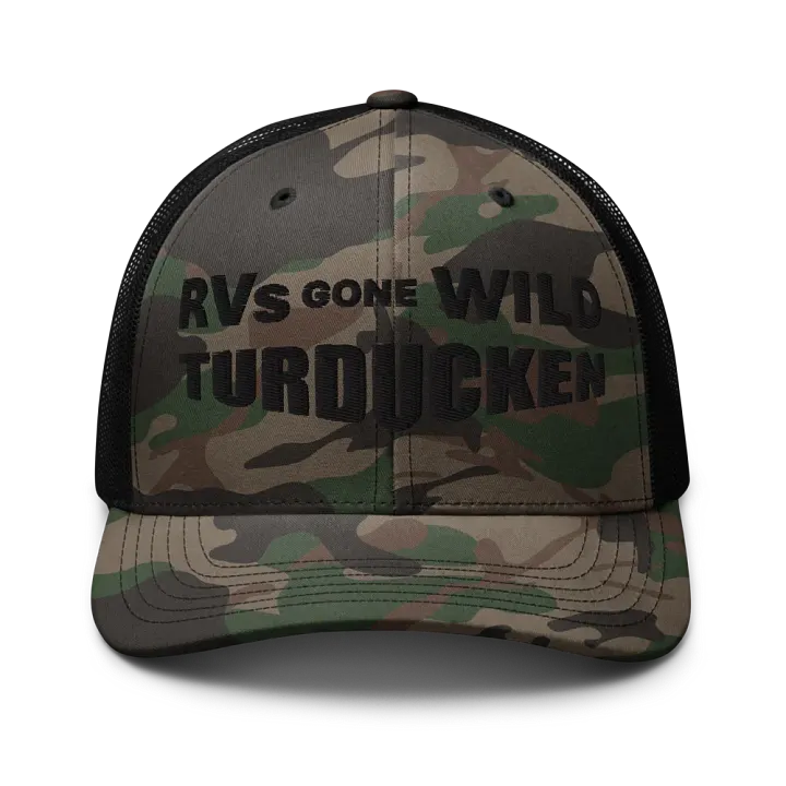 RVs Gone Wild Turducken Camo Hat product image (1)