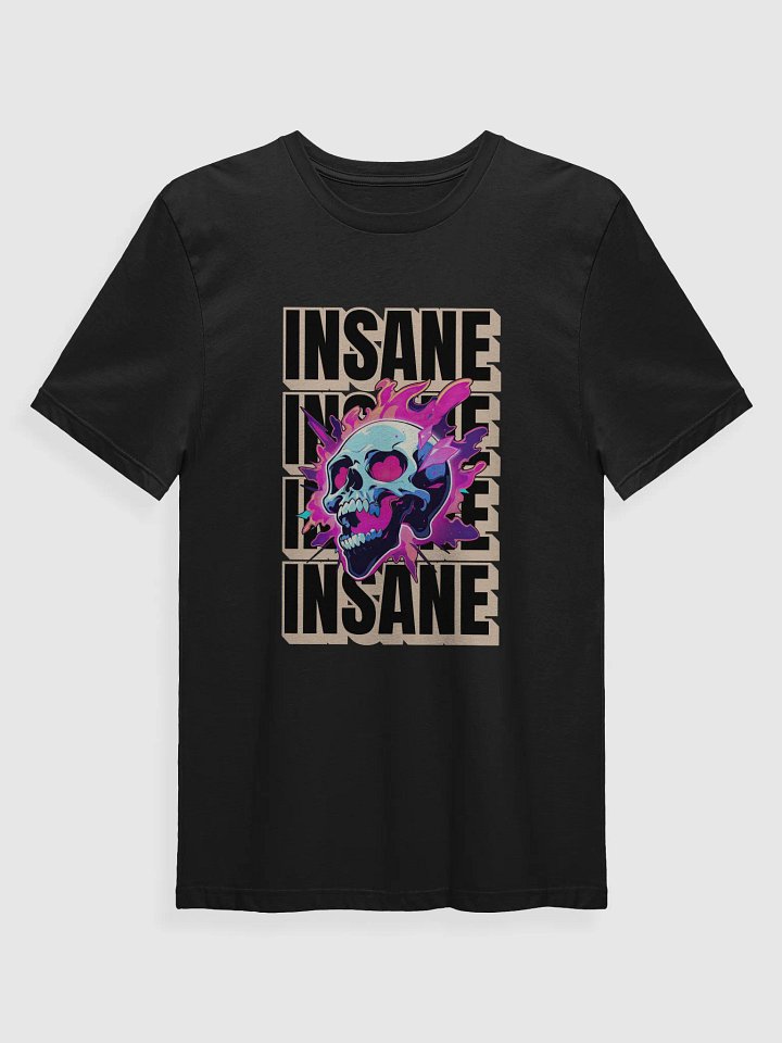 Vibrant Flame Skull Graphic Tee product image (1)