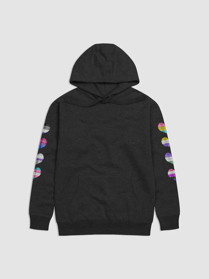 Flannel Heart Hoodie - ManyPrides product image (1)