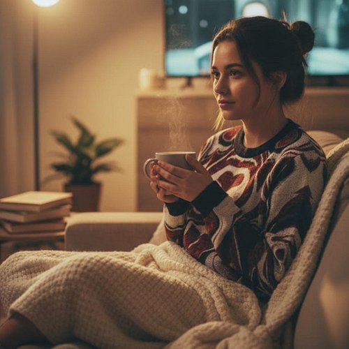 “Cozy nights, soft knits, and a mug of comfort ☕✨”

Wrap yourself in warmth with our Swirling Red Classic Knit Crewneck Sweat...