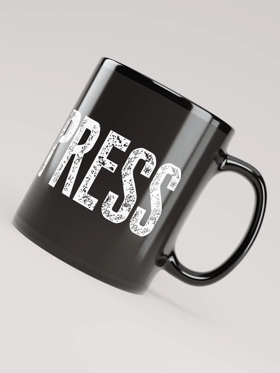 SSN Logo Black Glossy Mug Right Handed product image (5)