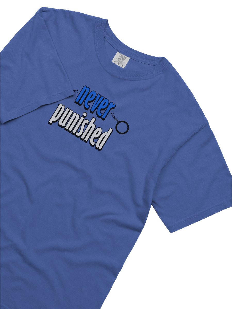 Never Punished Comfort Tee (Blue) product image (1)