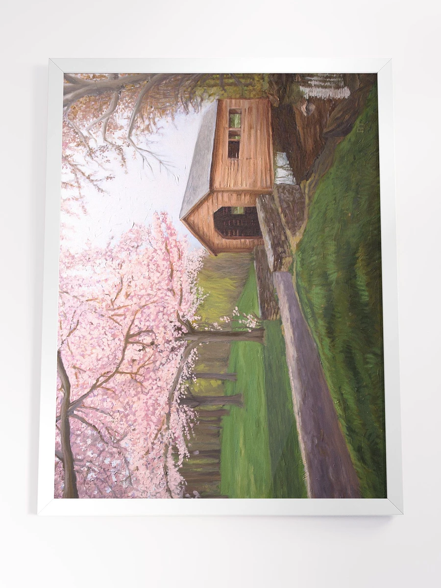 Cherry Blossom Bridge Framed Print product image (4)