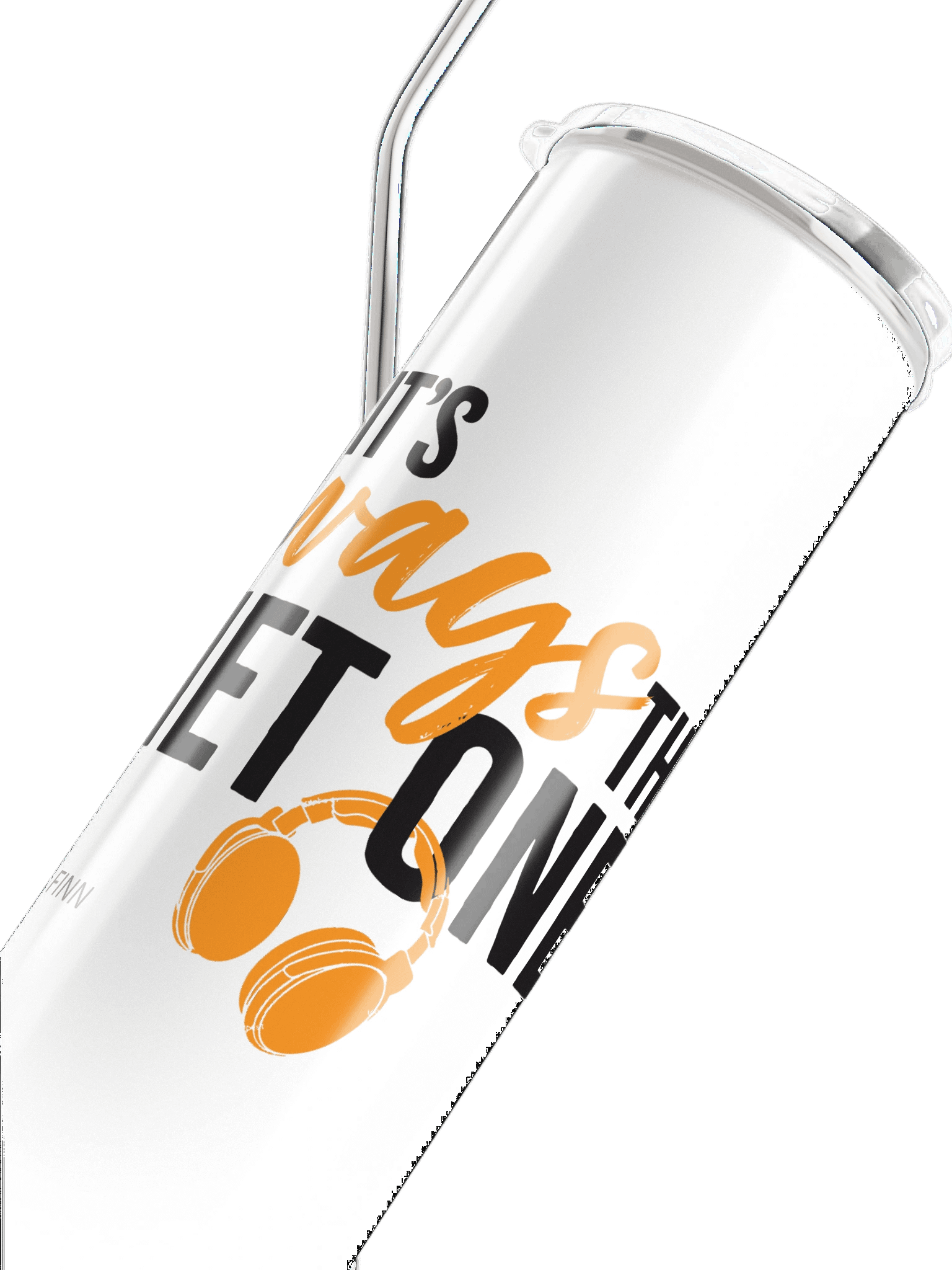 It's Always The Quiet Ones Stainless Steel Tumbler (White) product image (4)