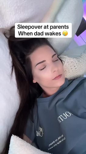 Sleepover at parents 🥲 goodmorning dad! #parents #goodmorning #sleep #sleepover #reels #newreel #relatable #fyp #viral #tiktok