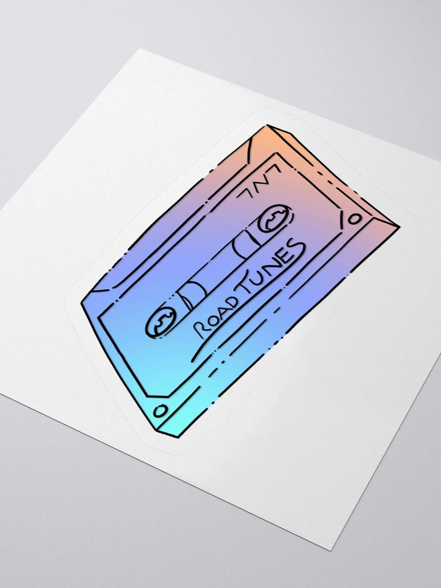 Road Tunes Cassette (Pastels) - Kiss Cut Sticker product image (7)