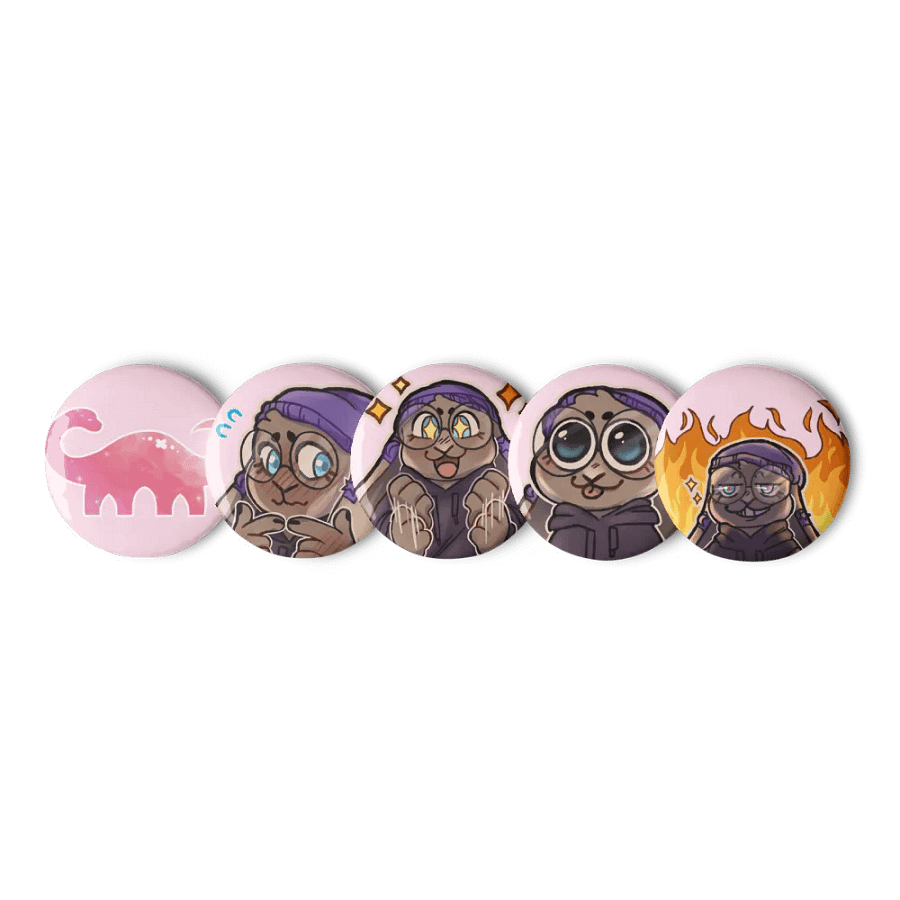 Assorted Flam Emote Pins product image (3)