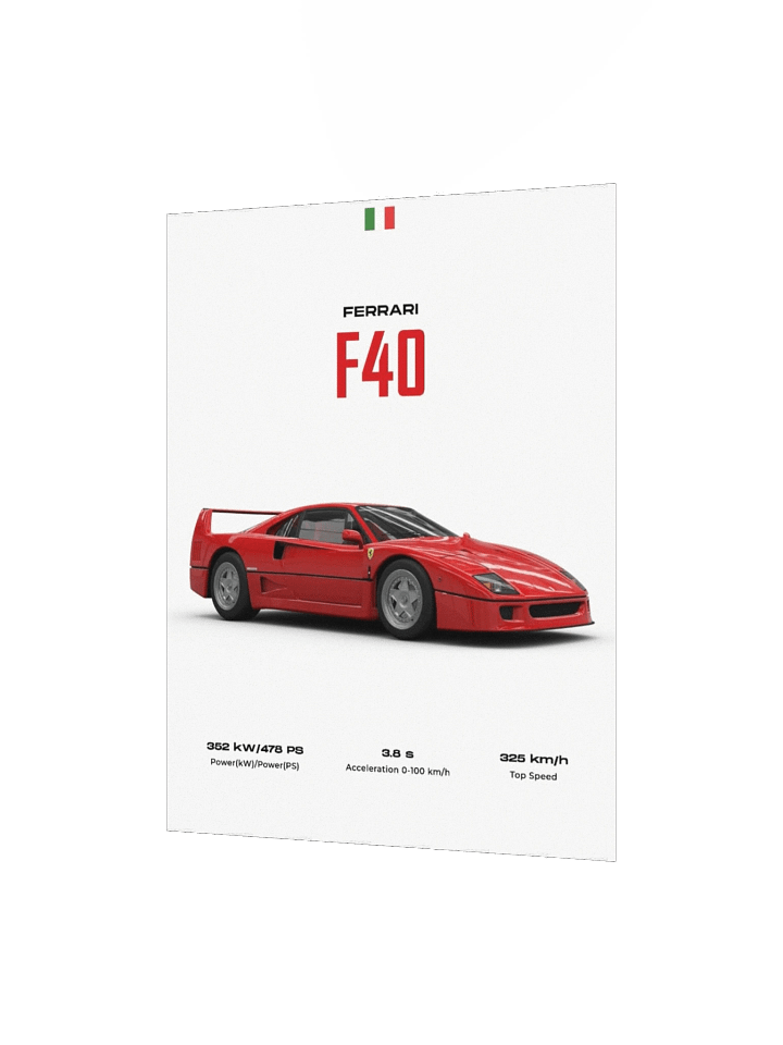 FERRARI F40 product image (2)