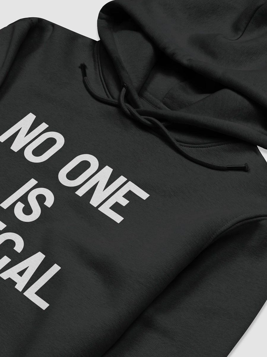 Pris-No One Is Illegal- Stanley/Stella Unisex Essential Eco Hoodie product image (3)