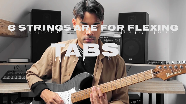 6 strings are for flexing Tabs product image (1)