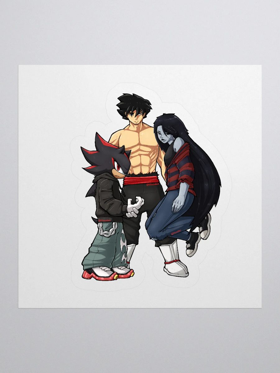 TEAM BLACK STICKER product image (3)