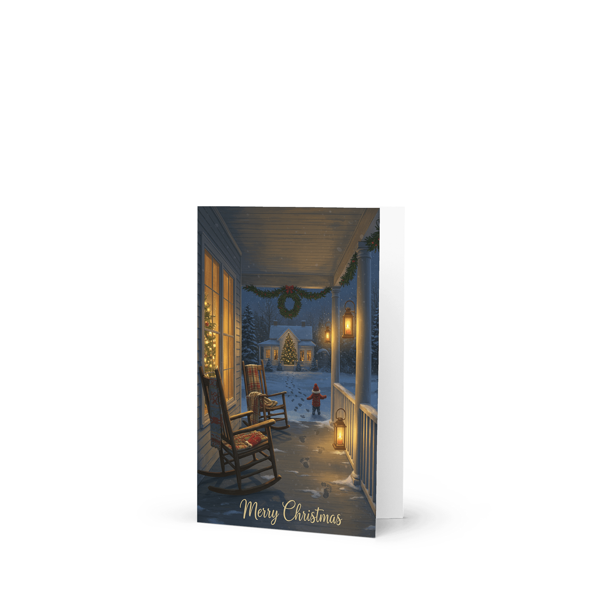 Christmas card - General tone - Blank inside product image (1)