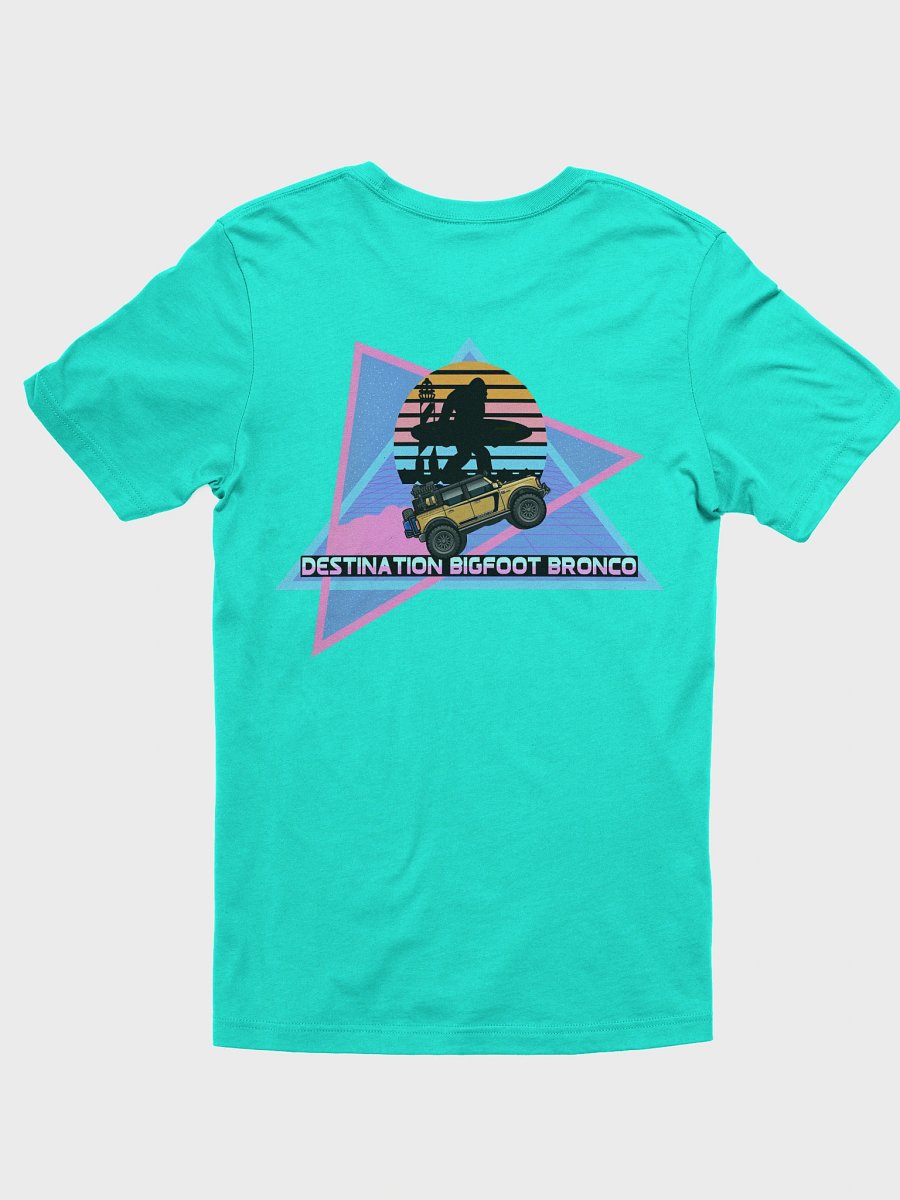 JC Edition Destination Bigfoot Bronco Retro-Inspired T-Shirt (Teal) product image (2)
