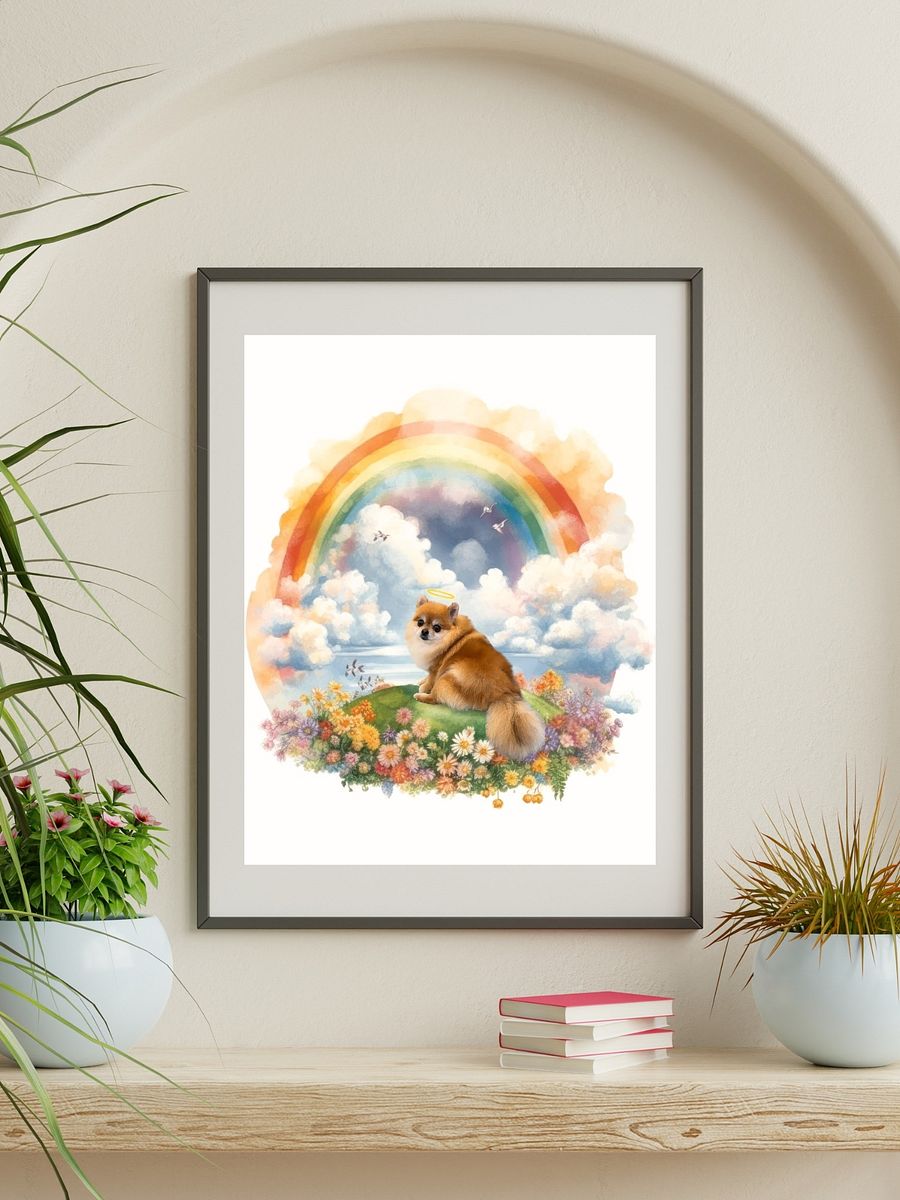 Rainbow Bridge Pet Memorial Art product image (4)