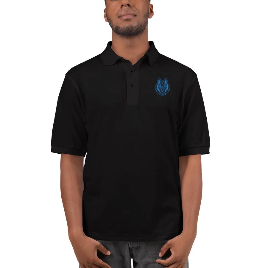 Lunar Wolf Polo Shirt product image (16)