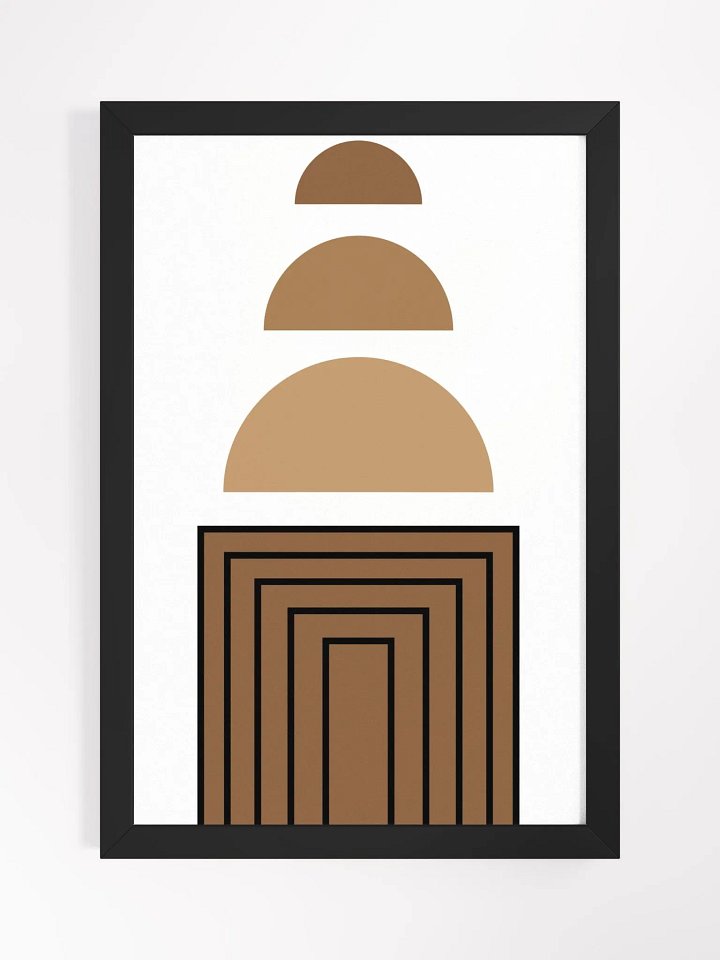 Eco-Friendly Ayous Wood Framed Poster product image (5)