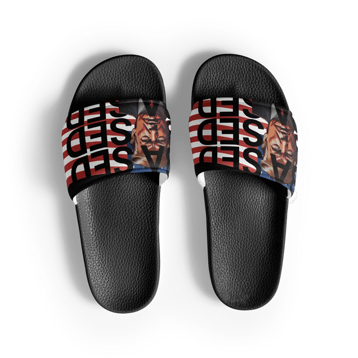 BASED American Flag Mugshot ~Men's Slide's~ product image (1)
