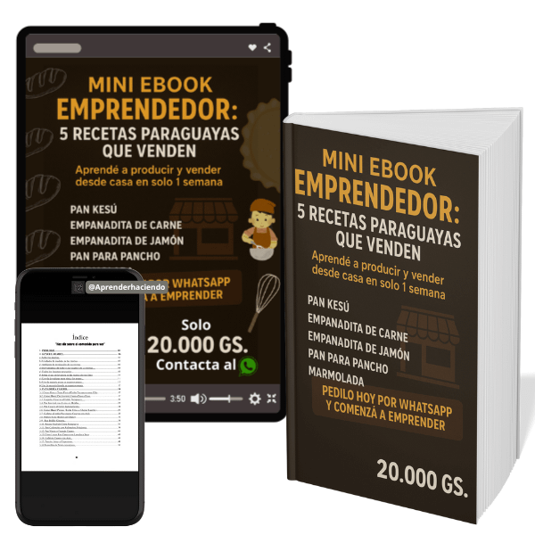 Libro 5 recetas para emprender desde casa product image (1)