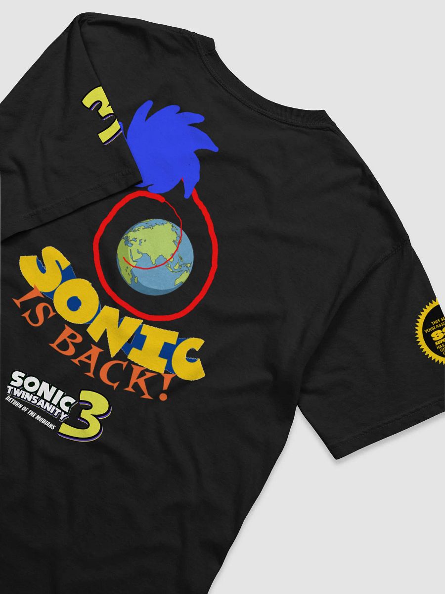"Sonic is Back!" T-Shirt (Sonic Twinsanity 3) product image (4)