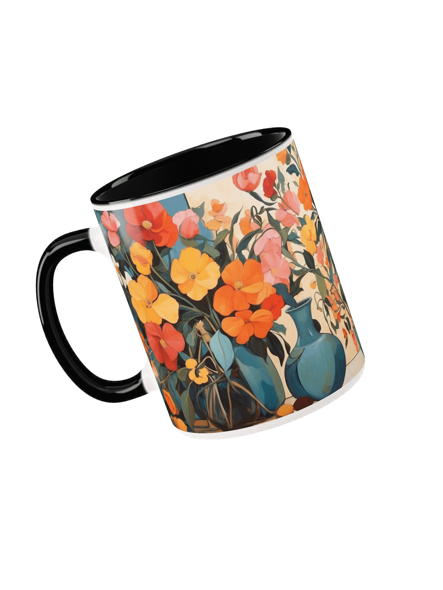 Vibrant Floral Symphony Ceramic Mug product image (33)