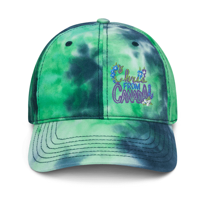Groovy Tie-Dye Sportsman Hat product image (1)