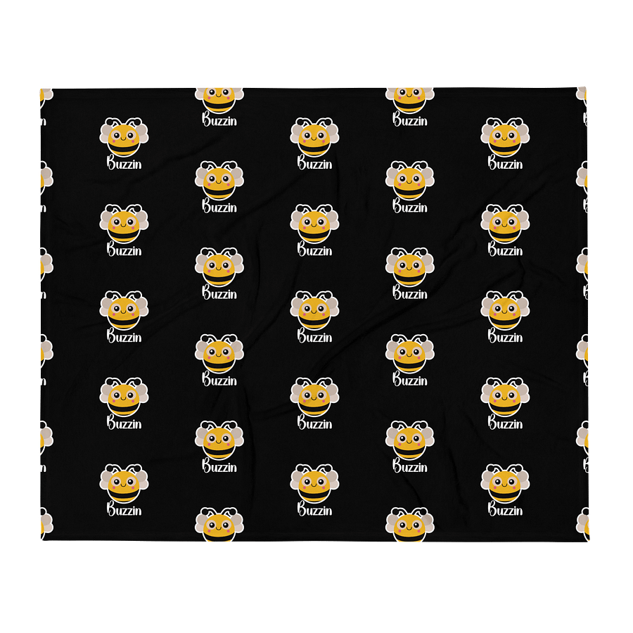 Buzzin Bee Throw Blanket product image (1)