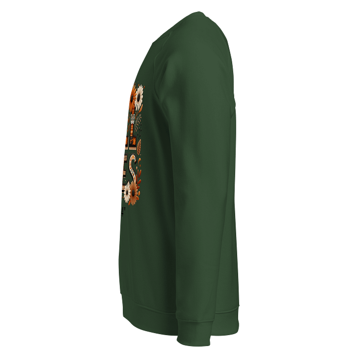 Fall Graphic Sweatshirt Autumn Vibes product image (2)