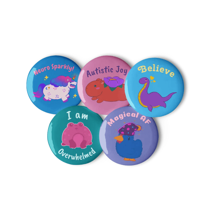Cute Creature Pins product image (2)