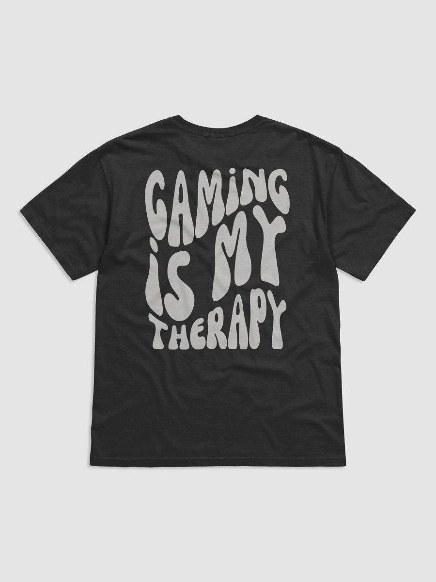 Gaming Is My Therapy T-Shirt (White) product image (1)