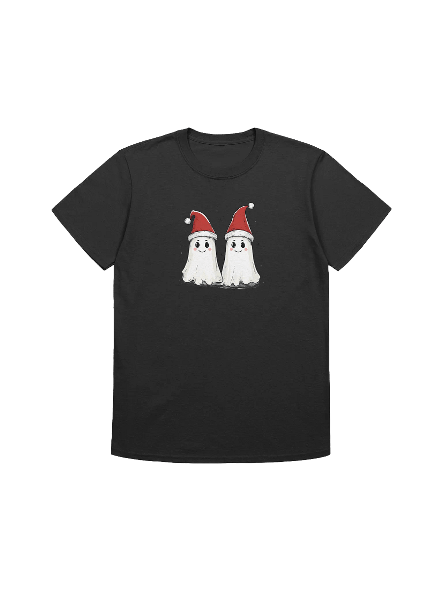 Funny Ghost Christmas Santas Unisex T-Shirts product image (3)