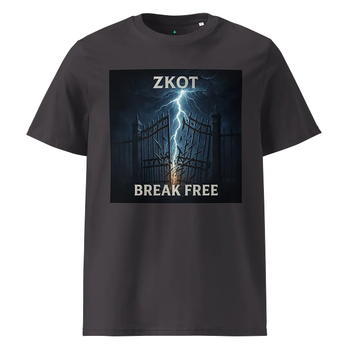 Break Free Album Cover Ribbed Collar T-Shirt - Show your Support with Style - Menswear, Womenswear - 100% Organic Cotton product image (6)