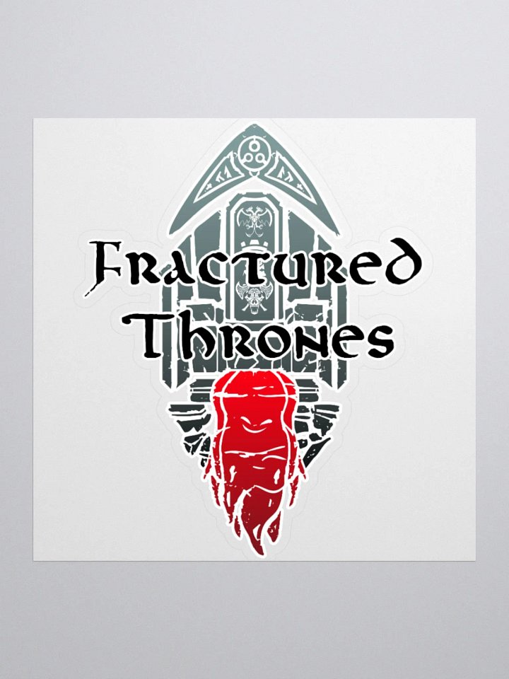 Fractured Thrones Standard Sticker product image (1)